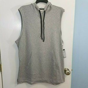 Beachbody Mens Crossover Sleeveless Hoodie Large